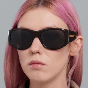 Marni TORTOISESHELL ORINOCO RIVER ACETATE SUNGLASSES